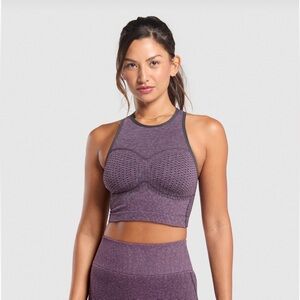 Sport Seamless Cropped Tank